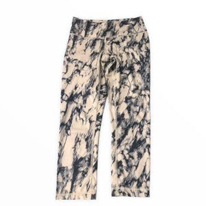 Lululemon tan / black / grey leggings